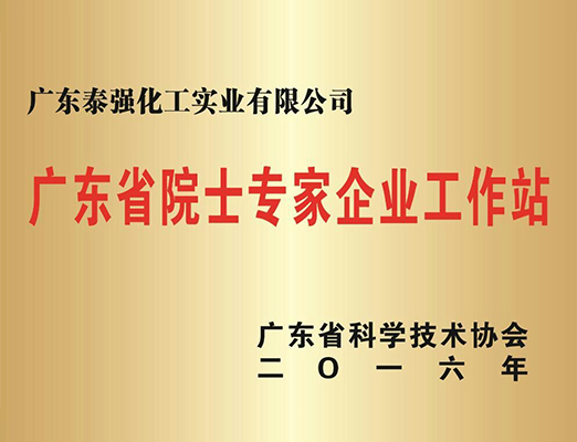 Guangdong Provincial Academician Expert Enterprise Workstation